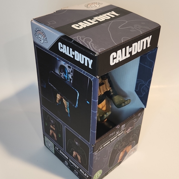 Call of Duty Lt. Simon Ghost Riley Phone & Controller Holder by Cable Guys NEW! - Picture 3 of 5